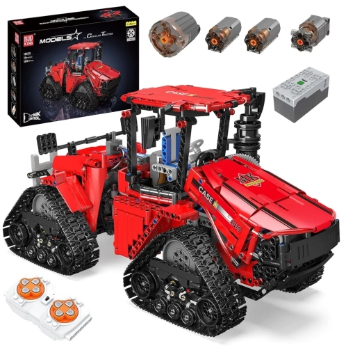 Klocki Mould King 18020S - traktor gąsienicowy Case IH Quadtrac 715 flystore.pl