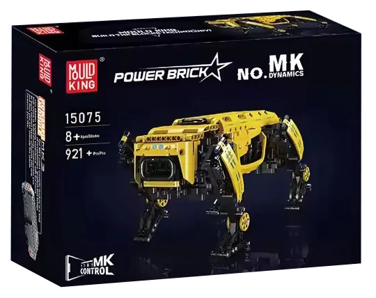 Klocki Mould King 15075 AlphaDog pies robot zdalnie sterowany - opakowanie.webp