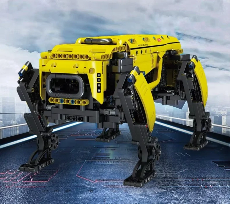 Klocki Mould King 15075 AlphaDog pies robot zdalnie sterowany 01.webp