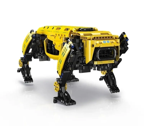 Klocki Mould King 15075 AlphaDog pies robot zdalnie sterowany na ukos.webp