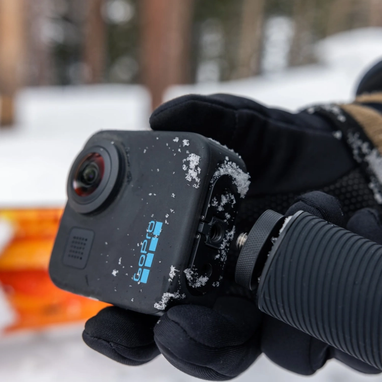 Kamera GoPro MAX 360° - 2 rozdaje mocowań - GoPro oraz zimna stopka
