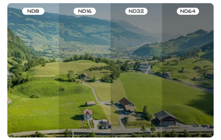 Zestaw 4 filtrów Freewell Standard Day do drona DJI Avata 2