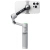 Gimbal Insta360 Flow 2 Pro Creator Bundle szary ze smartfonem, widok z tyłu