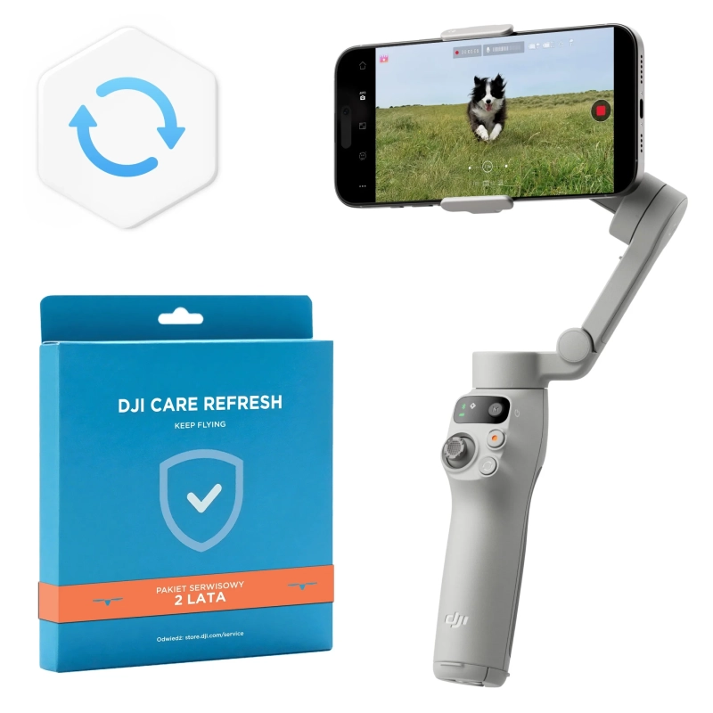 DJI Osmo Mobile 7 - DJI Care refresh 2 letni