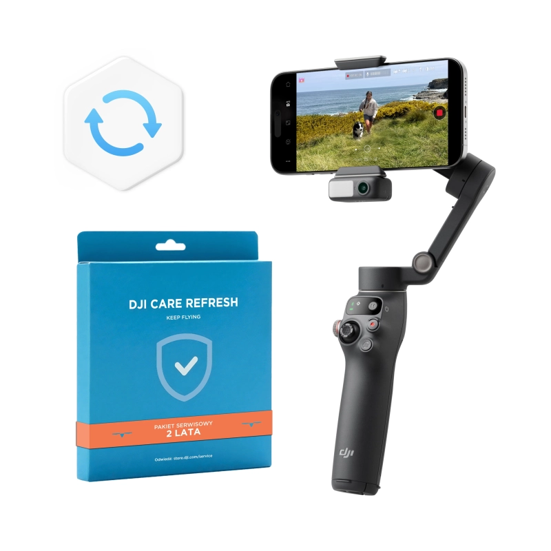 DJI Osmo Mobile 7P - DJI Care refresh 2 letni
