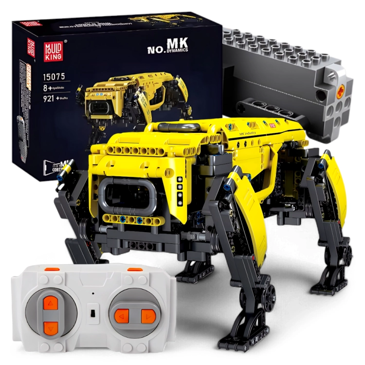 Klocki Mould King Technic 15075 robot duży model psa AlphaDog 921 elementów.png