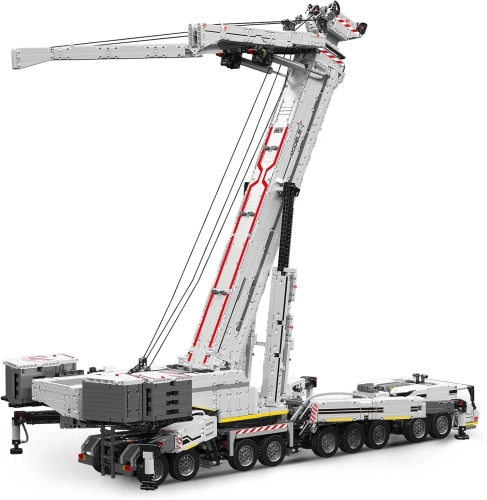 Klocki Mould King 17007 - zdalnie sterowany dźwig Liebherr LTM - stabilna konstrukcja.webp