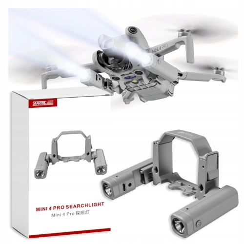 Podwójny obrotowy reflektor LED do drona DJI Mini 4 Pro