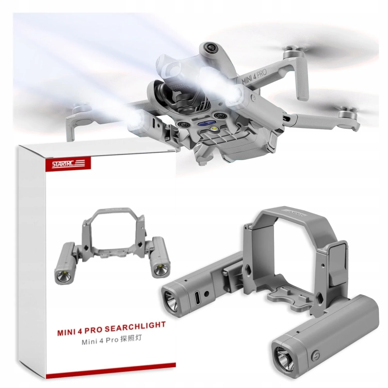 Podwójny obrotowy reflektor LED do drona DJI Mini 4 Pro