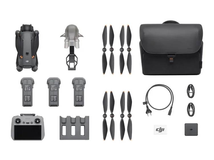 Dron DJI Mavic 4 Pro Fly More Combo (RC 2) - zawartość zestawu