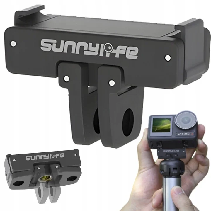 Mocowanie-do-szybkiego-montazu-sruba-1-4-Sunnylife-do-DJI-Action-2-3-4-5-Model-szybkiego-montazu-1-4