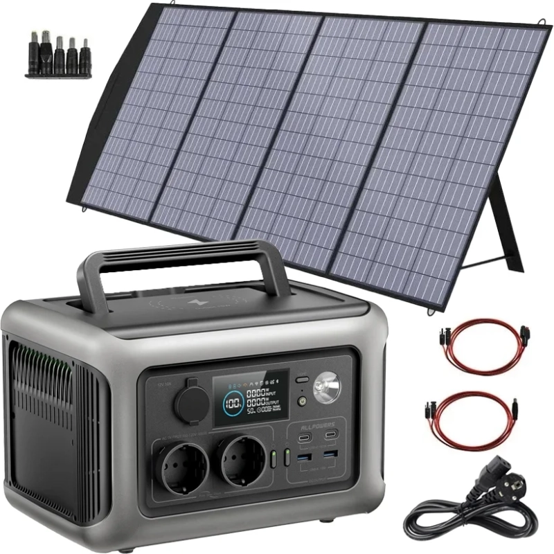 Zestaw Allpowers R600 + panel 200W