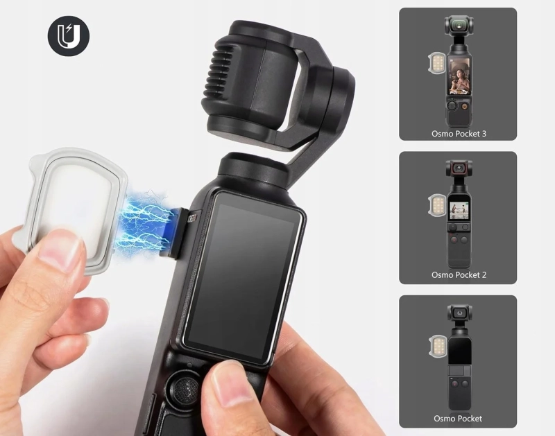 Magnetyczne mocowanie i wszechstronność