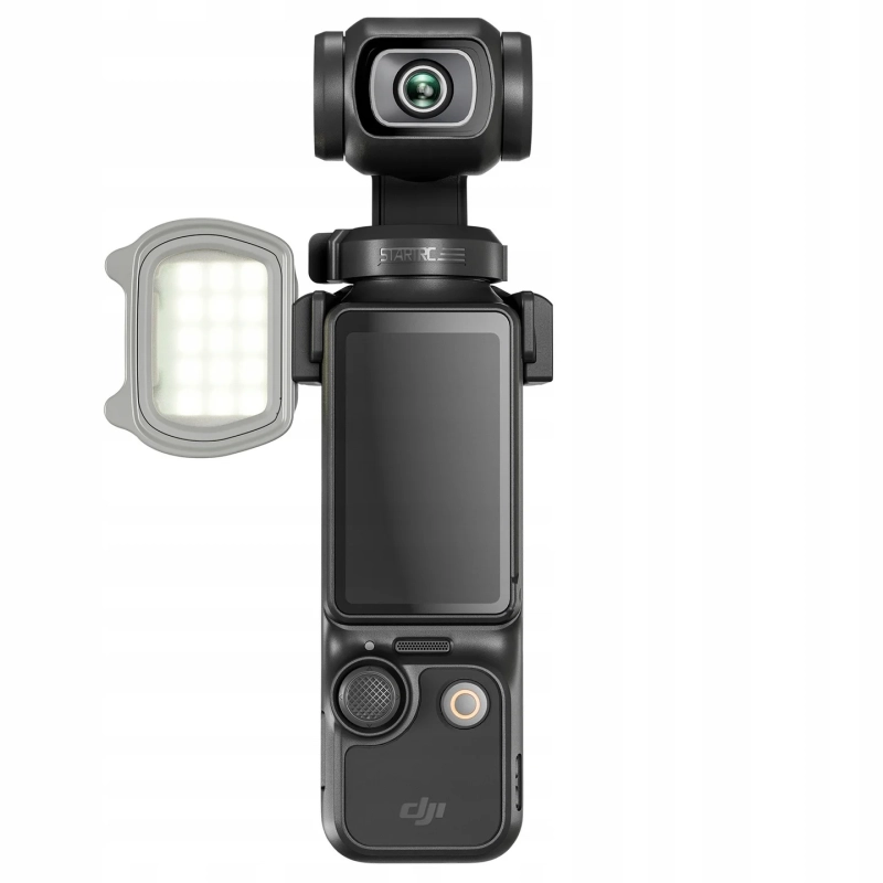 Magnetyczne światło doświetlające LED do DJI Pocket 3 z uchwytem