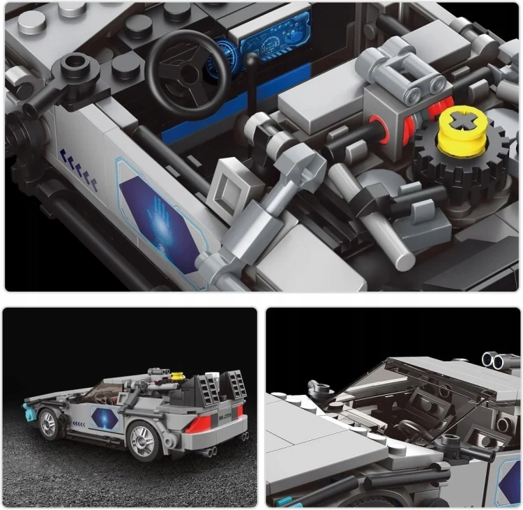 Klocki Mould King 27019 - DeLorean