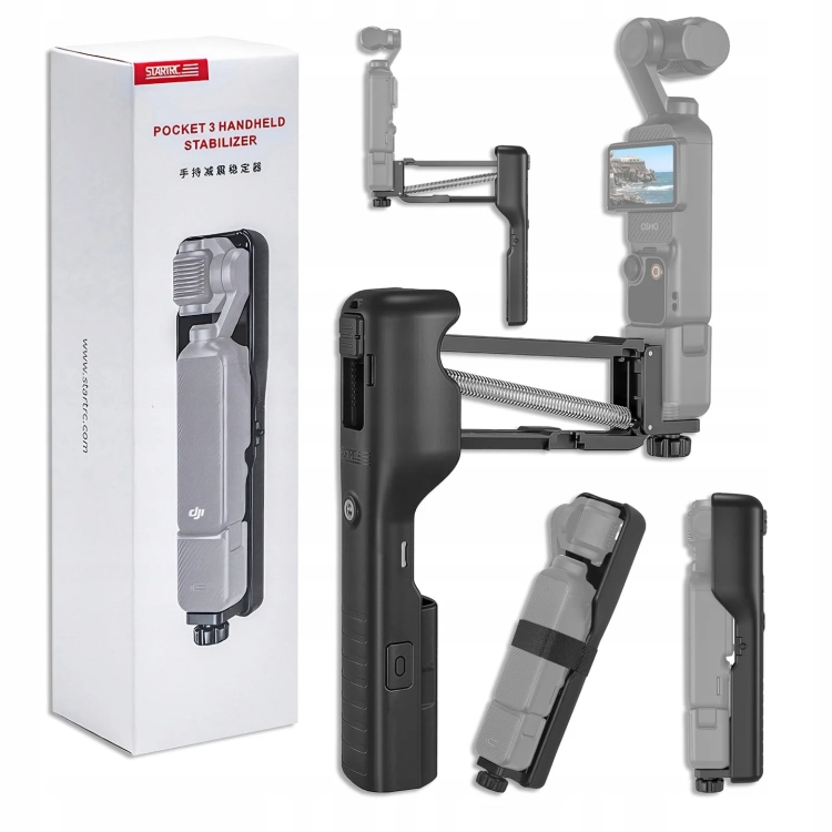 Stabilizator ręczny etui ochronne 2w1 STARTRC do kamery DJI Osmo Pocket 3