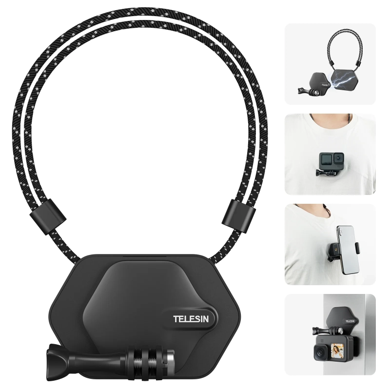 Uchwyt magnetyczny TELESIN do kamer sportowych DJI GoPro