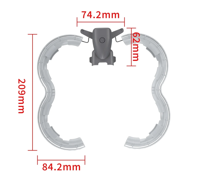 Podświetlana osłona śmigieł do DJI Avata 2