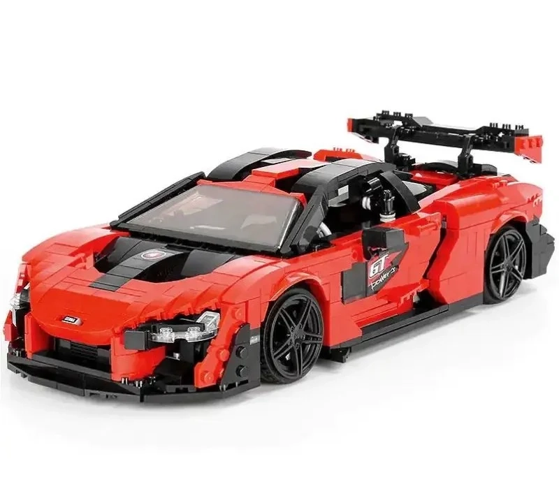 Klocki Mould King 10007S - model samochodu McLaren Senna GTR - na ukos