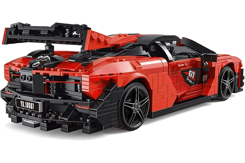 Klocki Mould King 10007S - model samochodu McLaren Senna GTR - tył