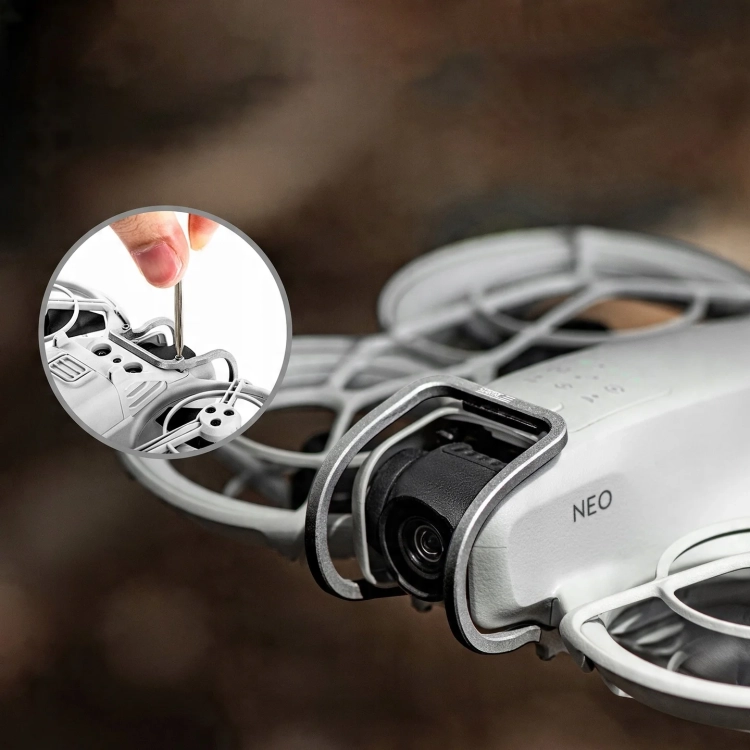 Aluminiowa osłona gimbala  kamery do drona DJI Neo - ochrona