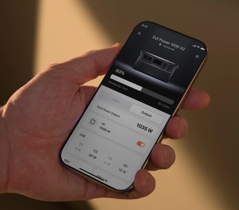 Zdalna obsługa przez aplikację DJI Home