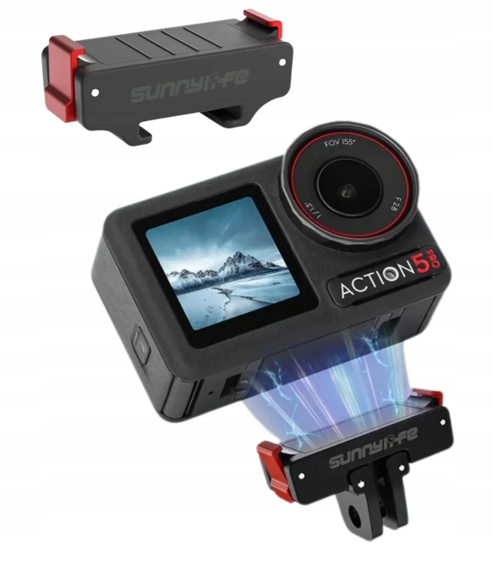 Magnetyczny uchwyt szybkiego montażu Sunnylife OA5-AD887 do kamer DJI Action 5 4 3 2