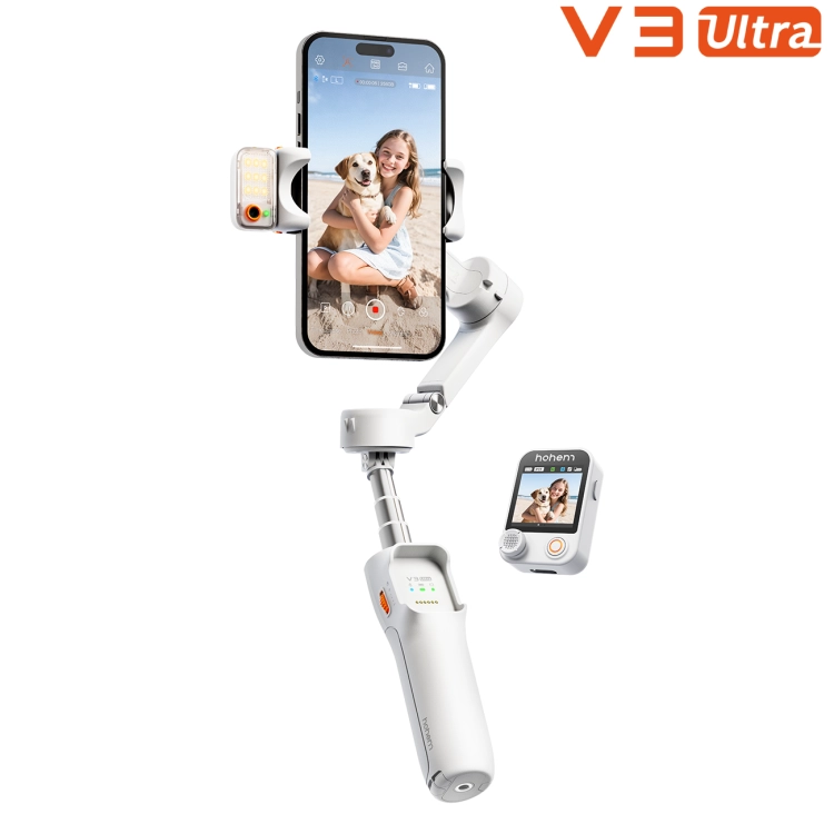 Hohem iSteady V3 Ultra white - FLYSTORE