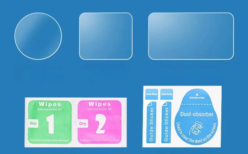 Szkło hartowane do kamery DJI Osmo Action 5 Pro - zestaw 3 szkieł