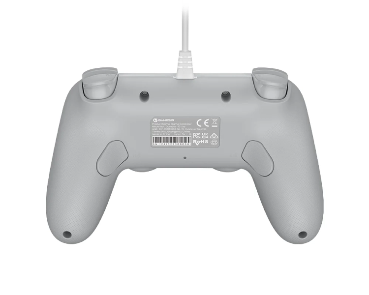 Pad przewodowy GameSir T3 LITE biały (Tegenaria Lite) - TYŁ
