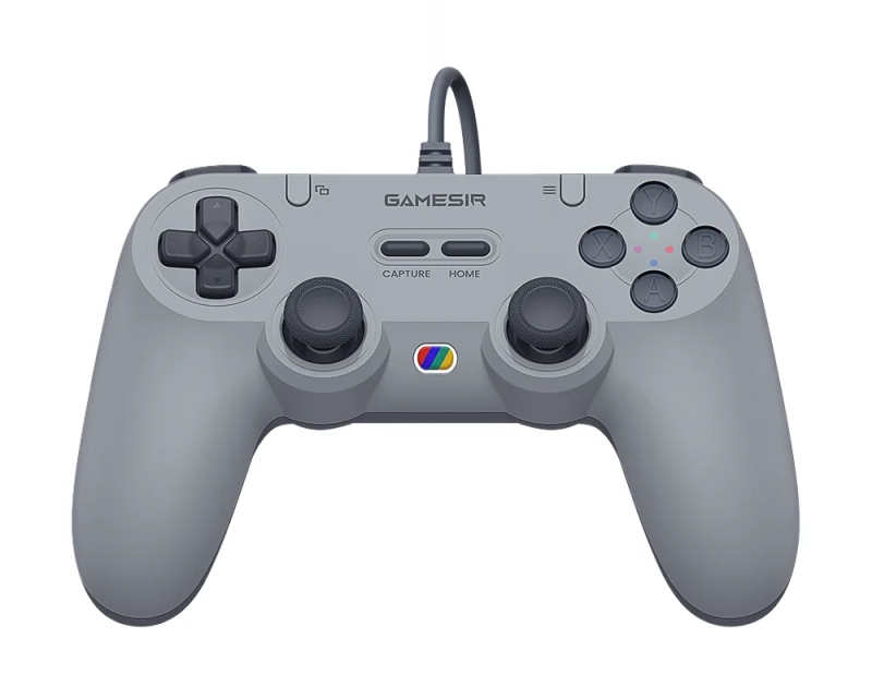 Pad przewodowy GameSir T3 LITE szary (Tegenaria Lite) - front