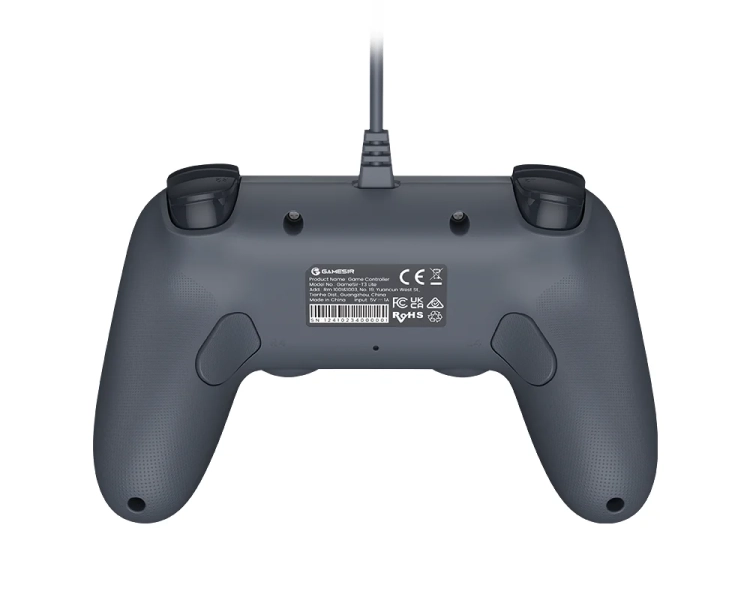 Pad przewodowy GameSir T3 LITE szary (Tegenaria Lite) - tyl