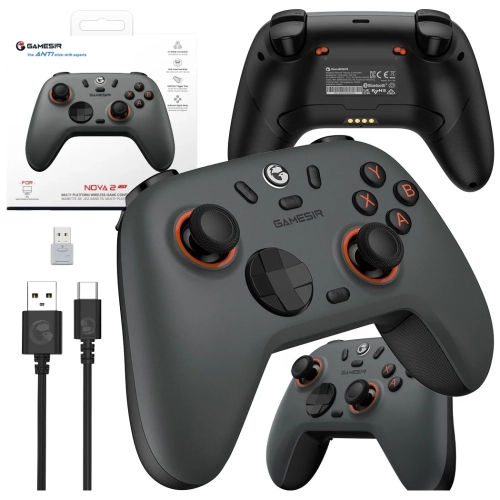 Bezprzewodowy kontroler GameSir Nova 2 Lite - szary - FLYSTORE.PL