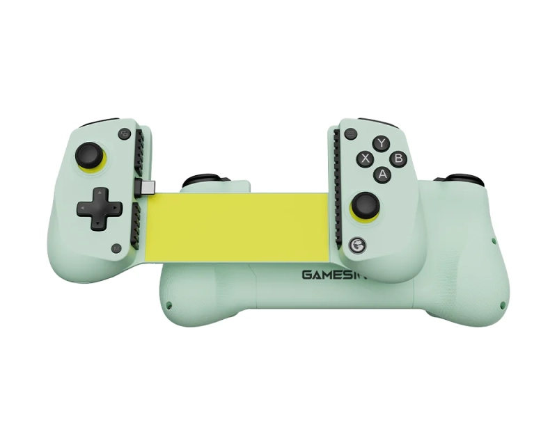 Kontroler Gamepad do telefonu GameSir X5 Lite Type-C -wasabi - przód i tył