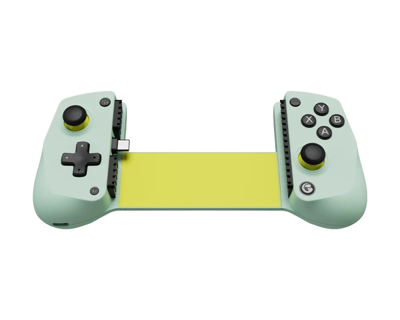 Kontroler Gamepad do telefonu GameSir X5 Lite Type-C -wasabi - przód pod kątem