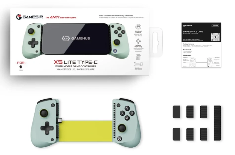 X5 Lite Wasabi - zawartość zestawu