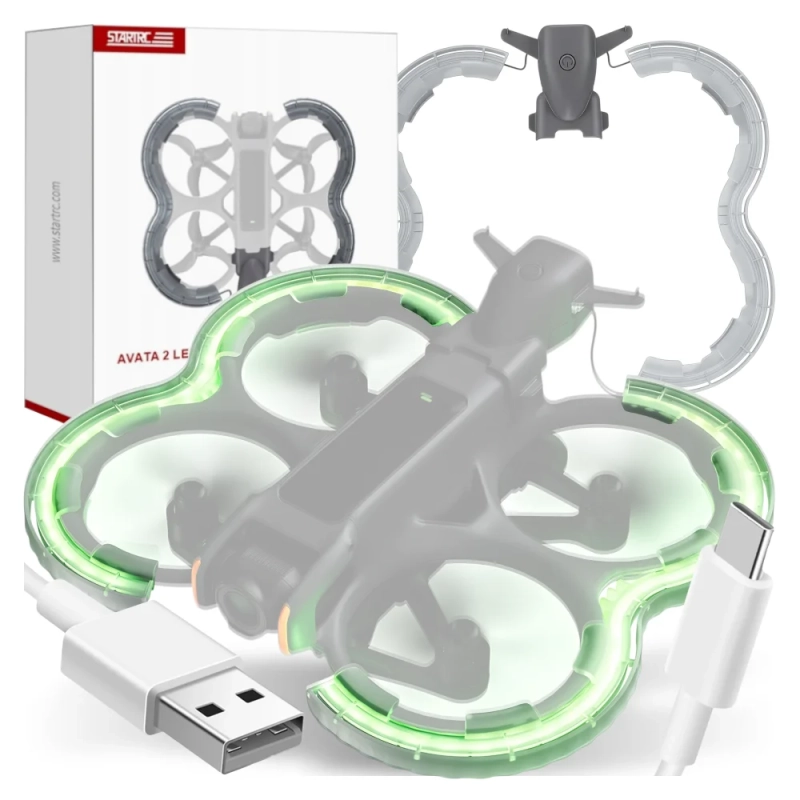 Podświetlana osłona śmigieł STARTRC do DJI Avata 2