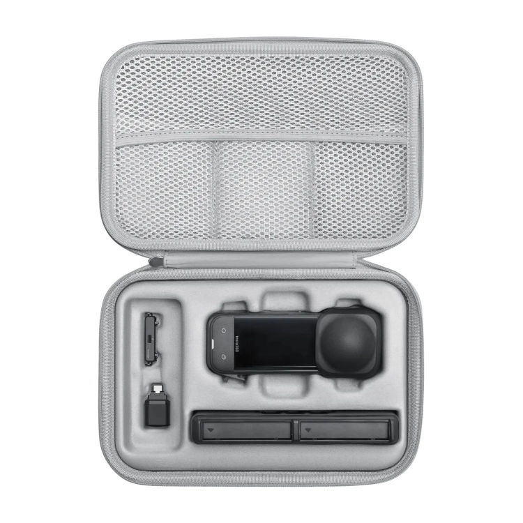 Oryginalne etui, torba do kamery Insta360 X5 - otwarte
