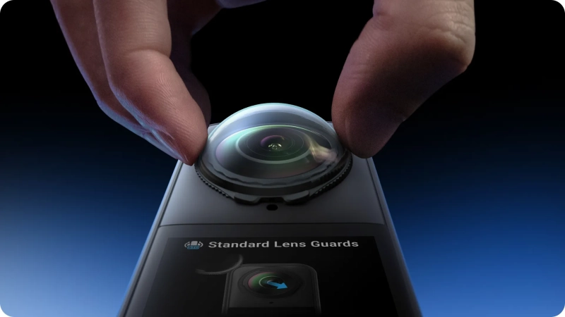 Osłony obiektywu do kamery Insta360 X5 (standard) CINSBAHH