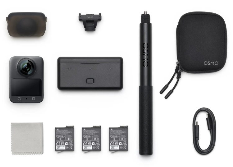 Osmo 360 Adventure Combo - zawartość zestawu