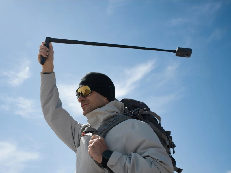 Obrotowy uchwyt DJI Osmo Vortex - podczas uzytkowania