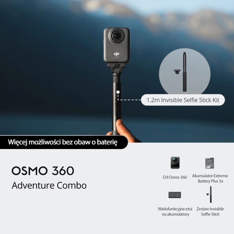 DJI Osmo 360 Adventure Combo