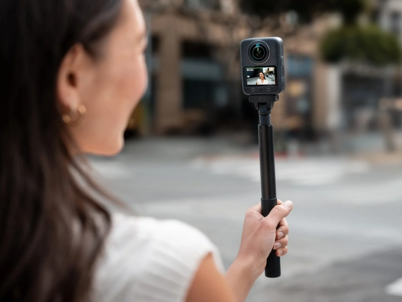 Zestaw Invisible Selfie Stick DJI Osmo (1,2 m) + regulowane mocowanie