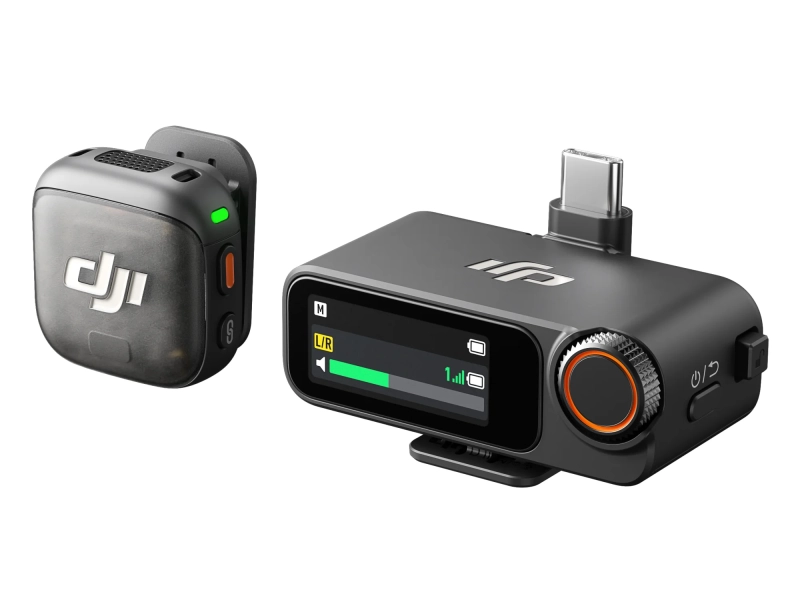 DJI Mic 3 1TX 1RX profesjonalny mikrofon bezprzewodowy