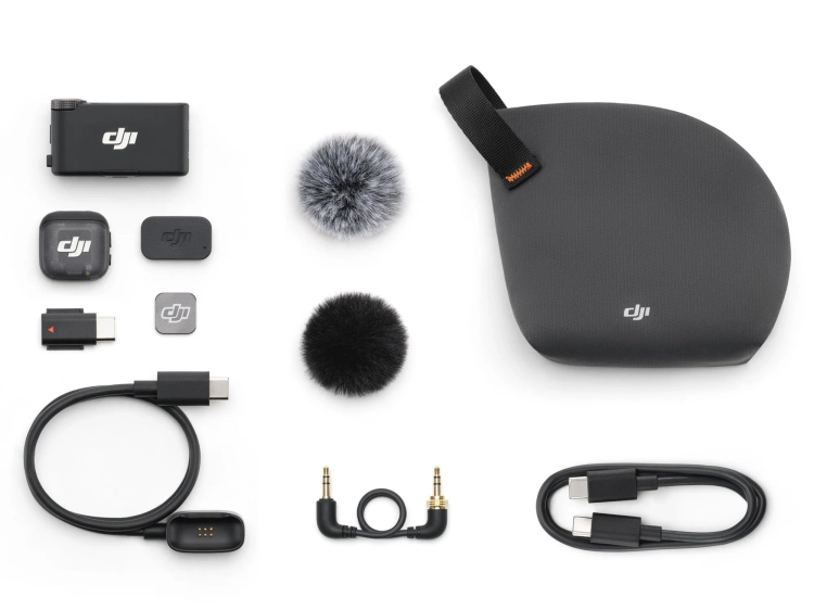 System mikrofonowy DJI Mic 3 1TX 1RX z redukcja szumow