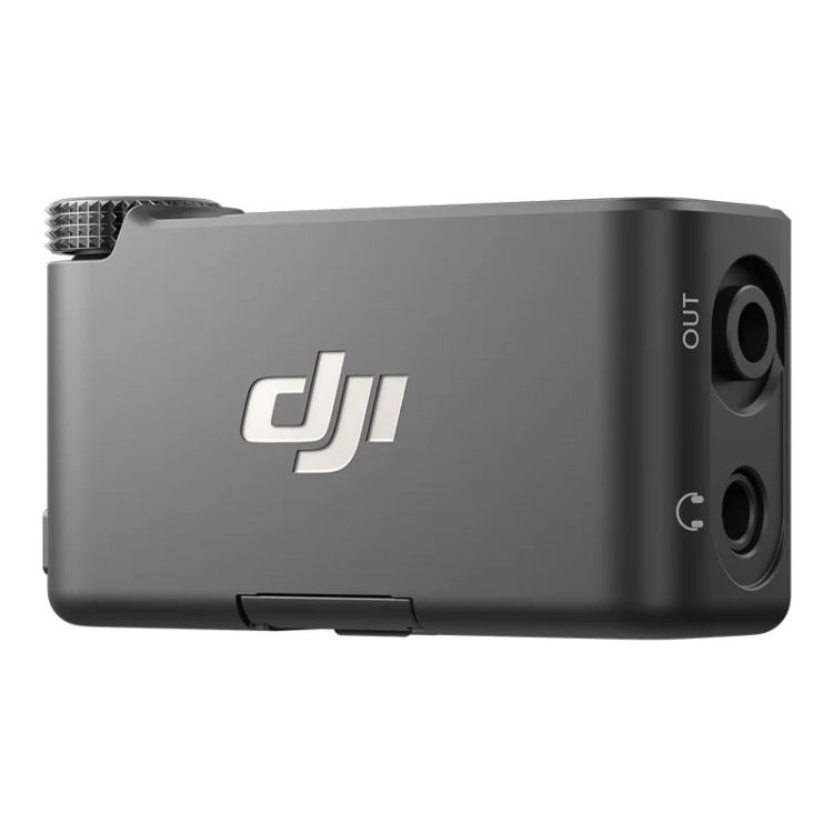 Bezprzewodowy odbiornik DJI Mic 3 z obsługą do czterech nadajników