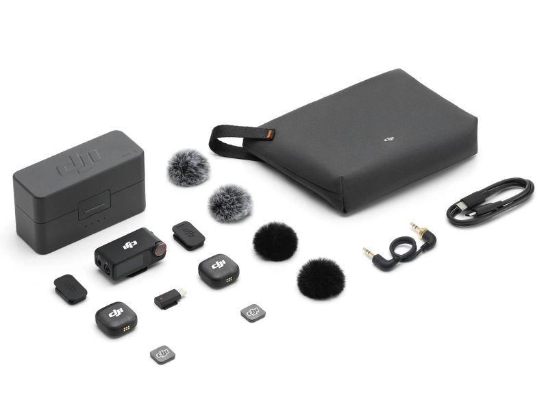 DJI Mic 3 Charging Case kompaktowa stacja dokująca z akumulatorem