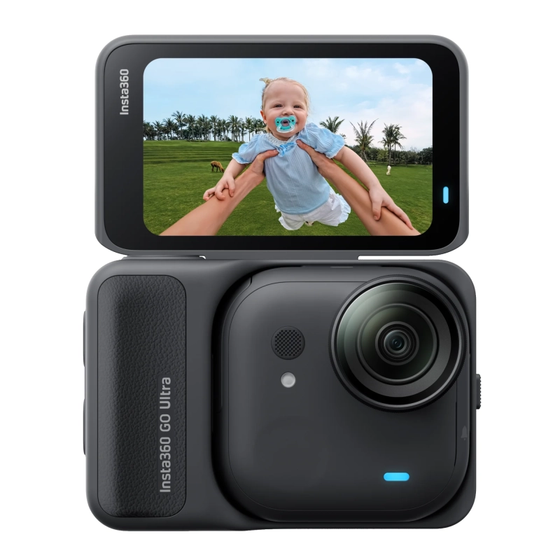 Insta360 GO Ultra (Midnight Black) -  od przodu