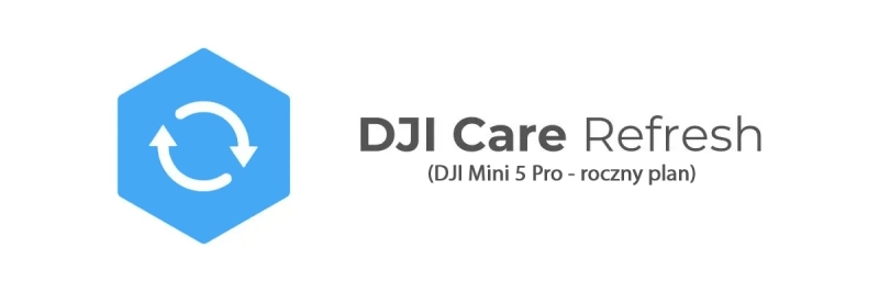 DJI Mini 5 Pro - roczna ochrona DJI Care Refresh