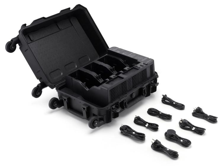 Stacja-ladowania-DJI-BS100-TB100-dla-drona-Matrice-400-zawartość-zestawu